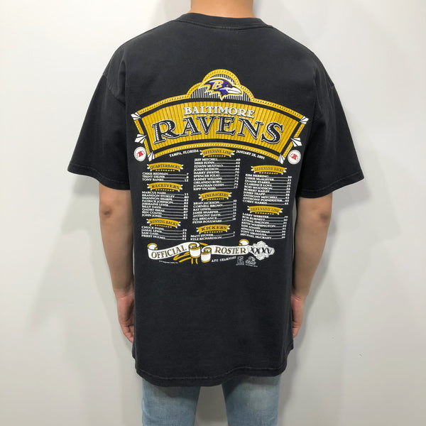 Vintage Gildan T-Shirt 2000 NFL Baltimore Ravens (L)