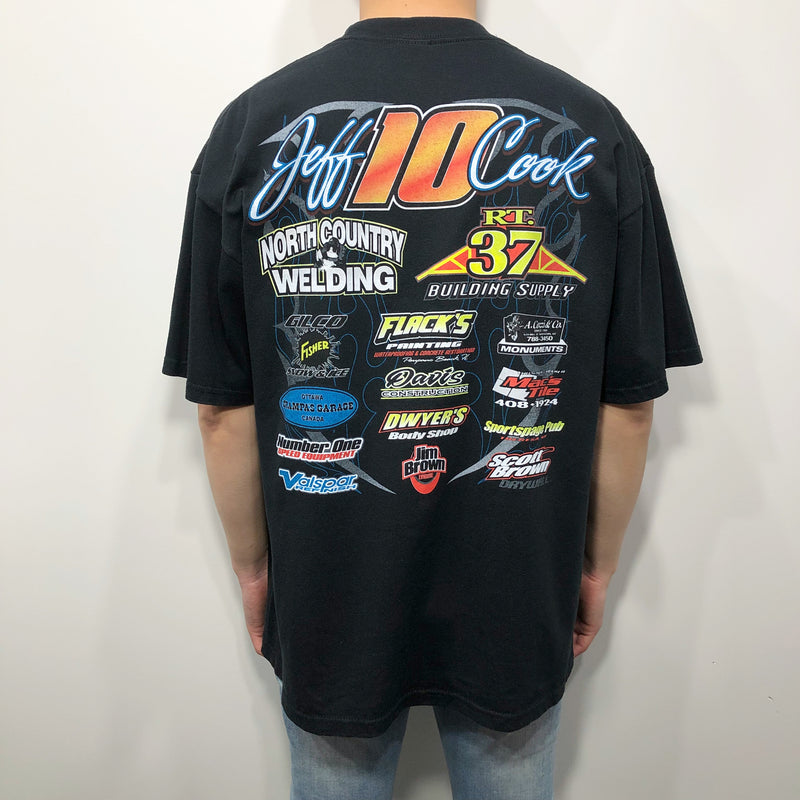 Jerzees T-Shirt Empire Super Sprints #10 Jeff Cook (XL)