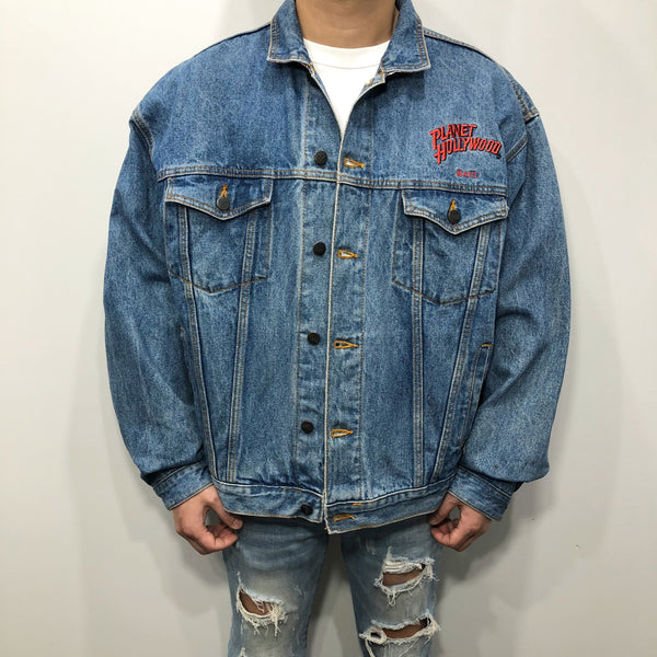 Vintage Planet Hollywood Denim Jacket Maui (L-XL/SHORT)