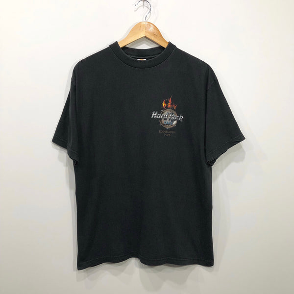 Vintage Hard Rock Cafe T-Shirt 1998 Edinburgh (L)
