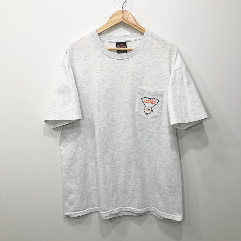 Harley Davidson T-Shirt 1996 Oceanside California (XL)