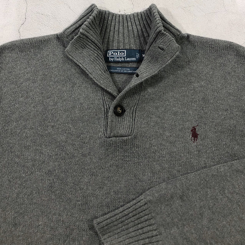 Polo Ralph Lauren Knit Button Pullover (M)