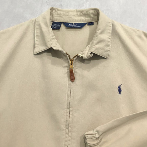 Vintage Polo Ralph Lauren Cotton Jacket USA (L/BIG/SHORT)