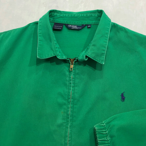 Vintage Polo Ralph Lauren Cotton Jacket USA (2XL/SHORT)