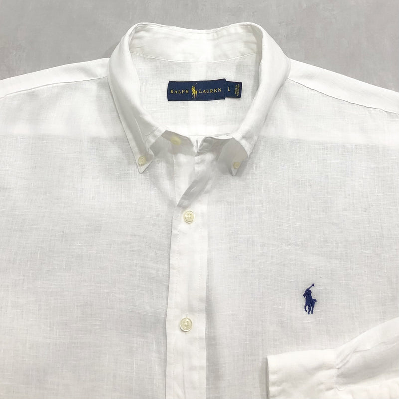Polo Ralph Lauren Linen Shirt (L/BIG)