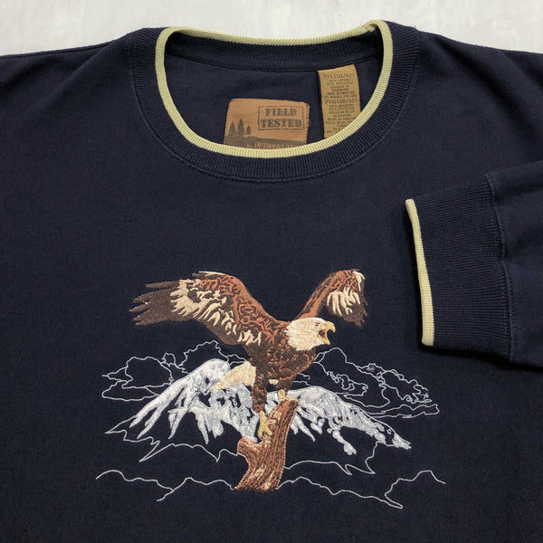 Vintage Field Tested Sweatshirt Eagle (XL/BIG/SHORT)