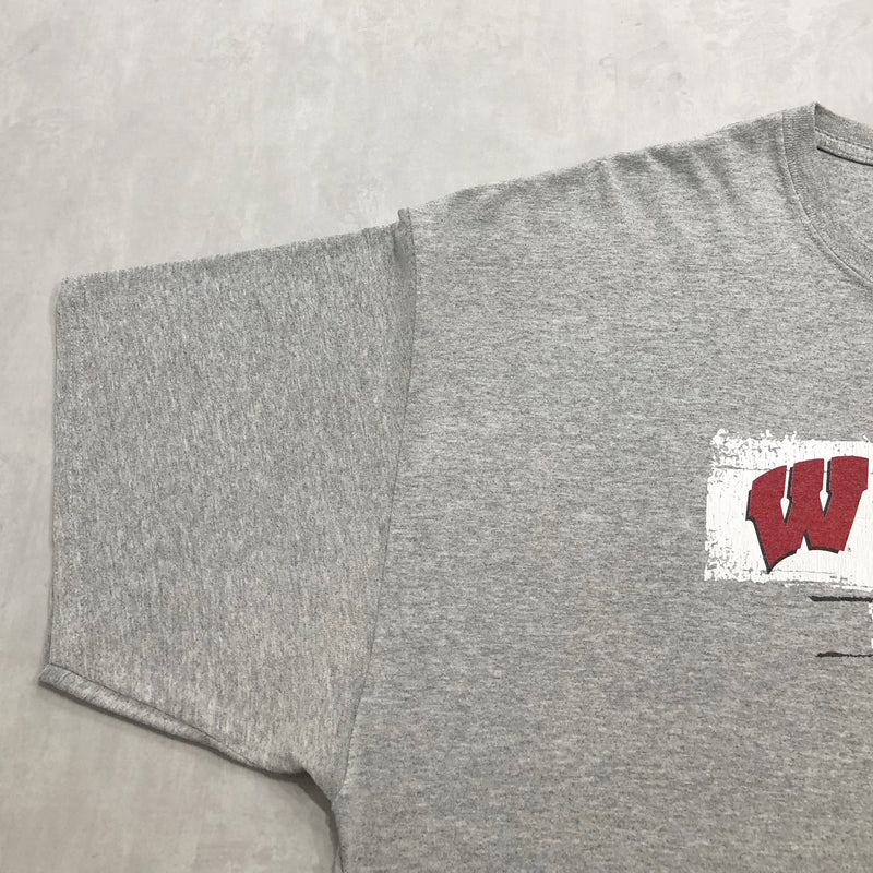 Gildan T-Shirt Wisconsin Uni Badgers (2XL/BIG)