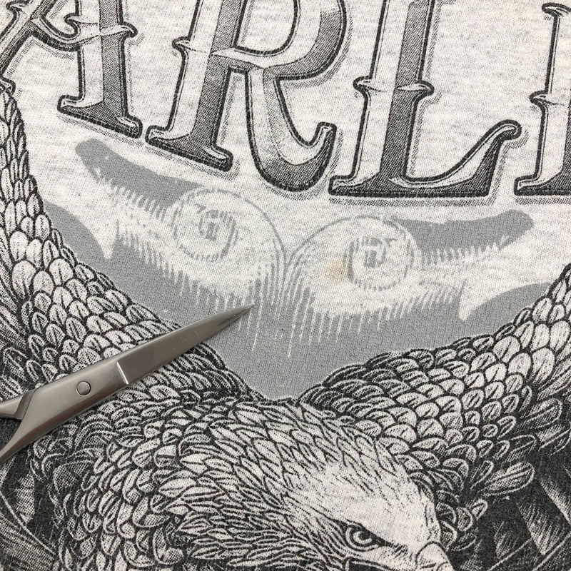 Harley Davidson T-Shirt Red Deer Alerta Canada (L)