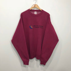 Vintage Fruit of the Loom Fleeced Heavy Sweatshirt The Los Angeles Athletic Club USA (2XL)