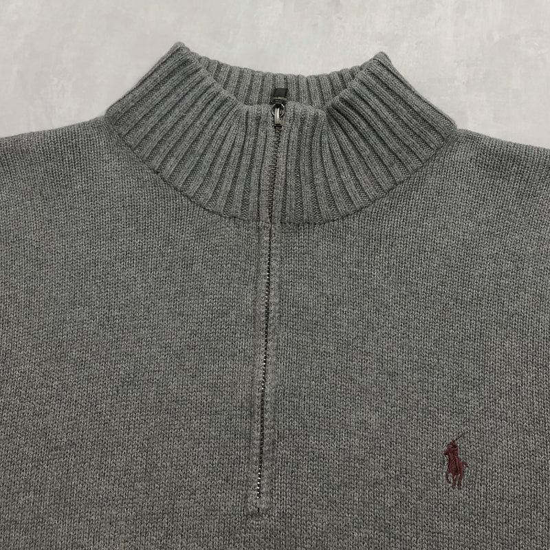 Polo Ralph Lauren Knit Quarter Zip (L/SHORT)