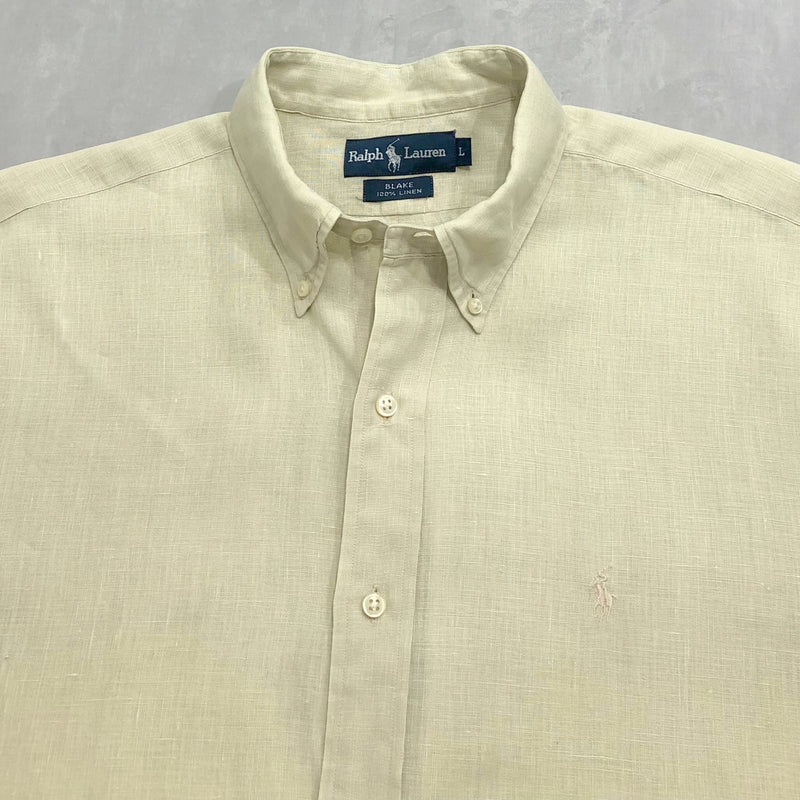 Polo Ralph Lauren Linen Shirt (XL/TALL)