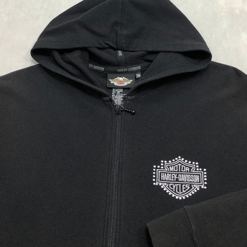 Harley Davidson Hoodie Zip (W/2XL)
