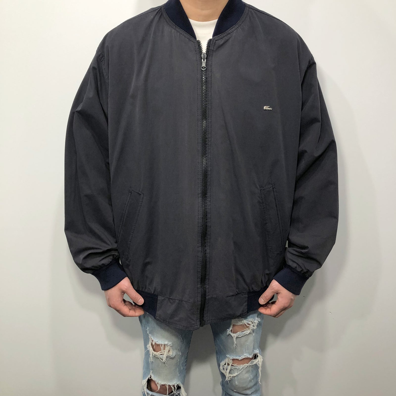 古着 短丈 Lacoste reversible jacket 古着 短丈 Lacoste reversible jacket