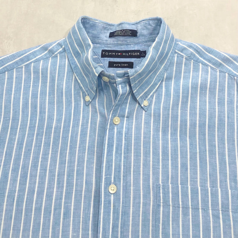 Tommy Hilfiger Linen Shirt (L/BIG/TALL)