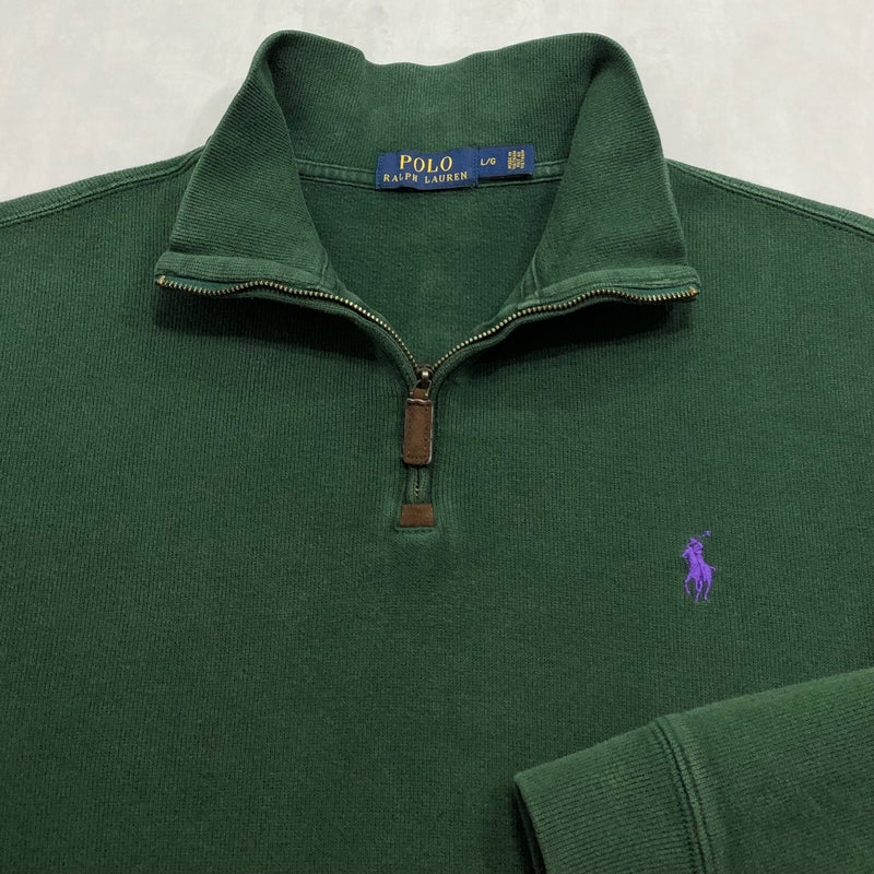 Polo Ralph Lauren Knit Quarter Zip (L/SHORT)