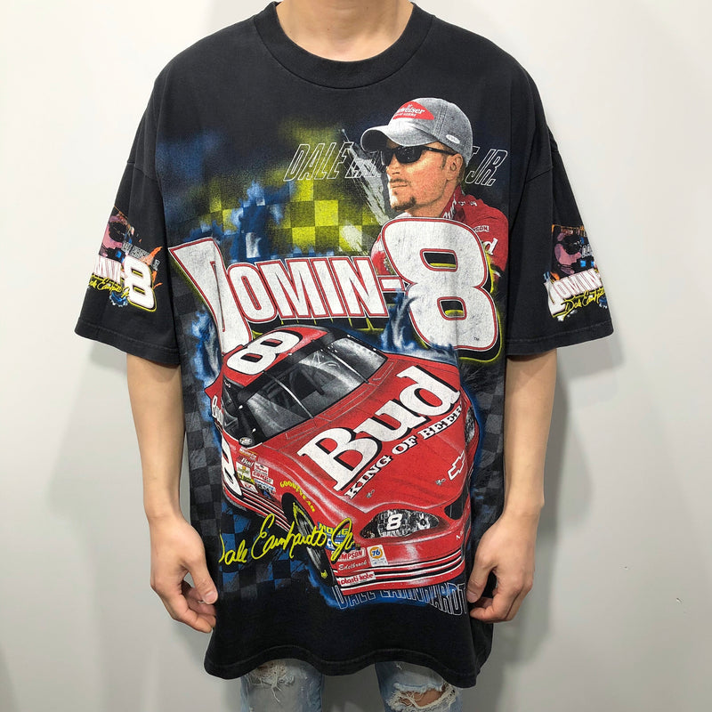 Vintage Chase Nascar T-Shirt 200 Budweiser #8 Dale Earnhardt Jr. (2XL)