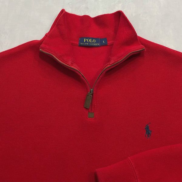 Polo Ralph Lauren Knit Quarter Zip (L/TALL)