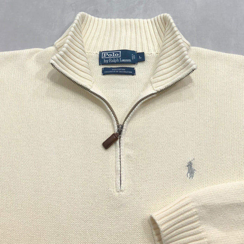 Polo Ralph Lauren Knit Quarter Zip (L/SHORT)