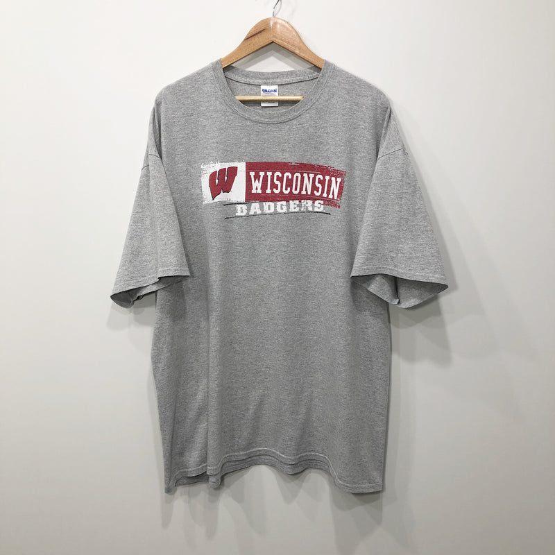 Gildan T-Shirt Wisconsin Uni Badgers (2XL/BIG)