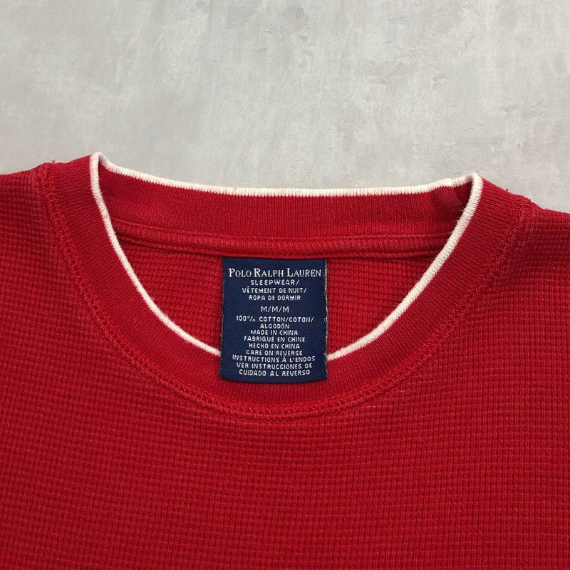 Polo Ralph Lauren Mini Waffle T-Shirt Long Sleeved (M)