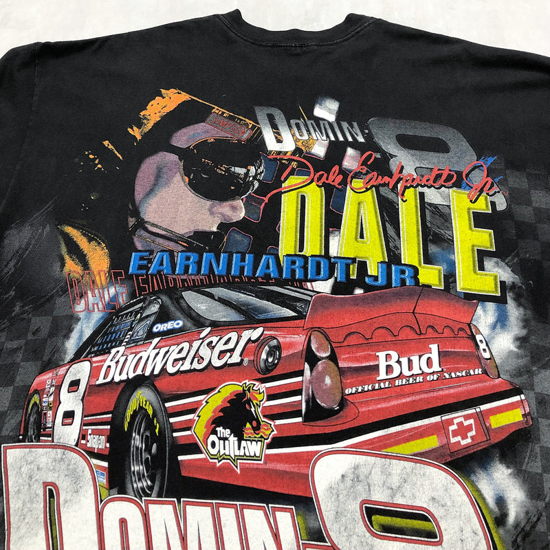 Vintage Chase Nascar T-Shirt 200 Budweiser #8 Dale Earnhardt Jr. (2XL)