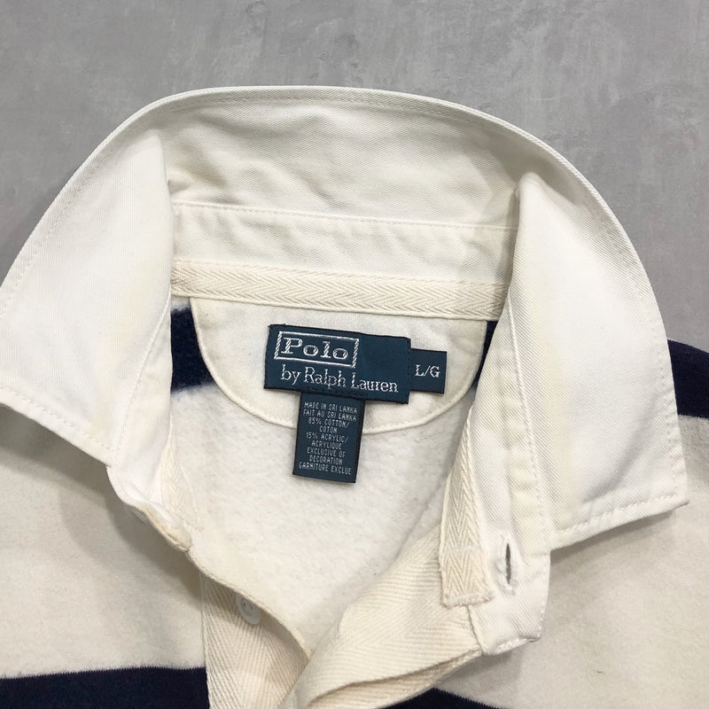 Polo Ralph Lauren Fleeced Rugby Polo (L)