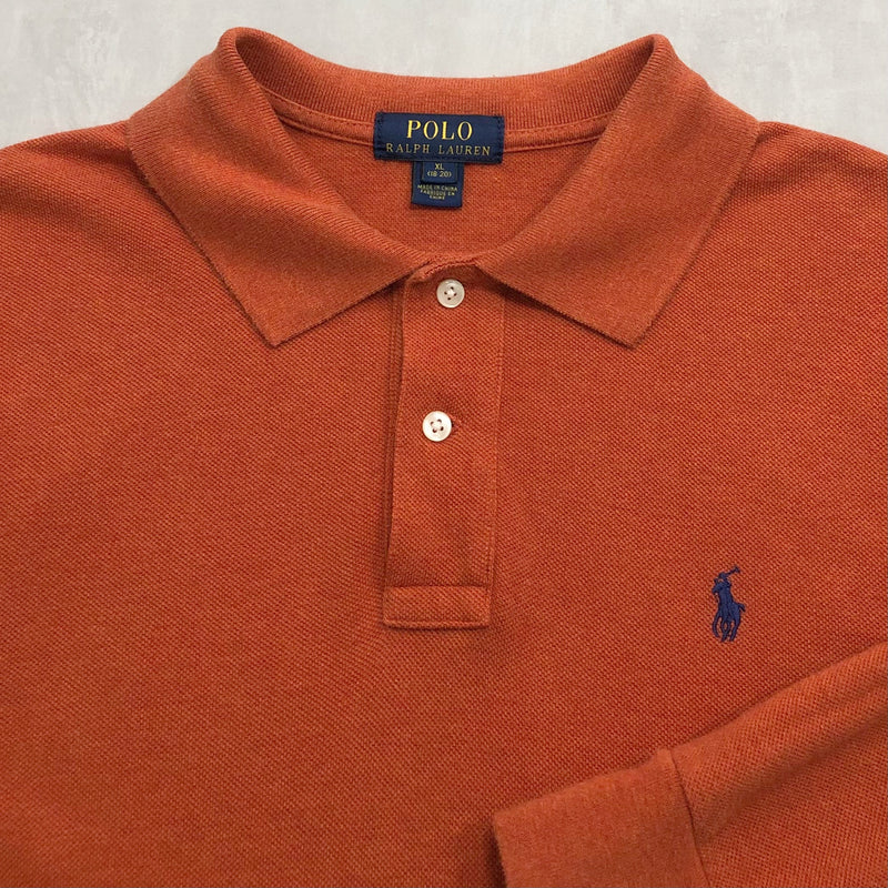 Polo Ralph Lauren Polo Shirt Long Sleeved (S/TALL)