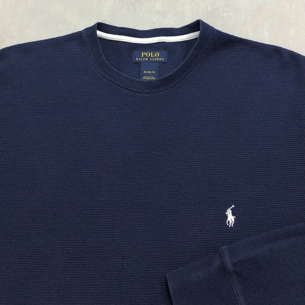 Polo Ralph Lauren Mini Waffle T-Shirt Long Sleeved (XL)