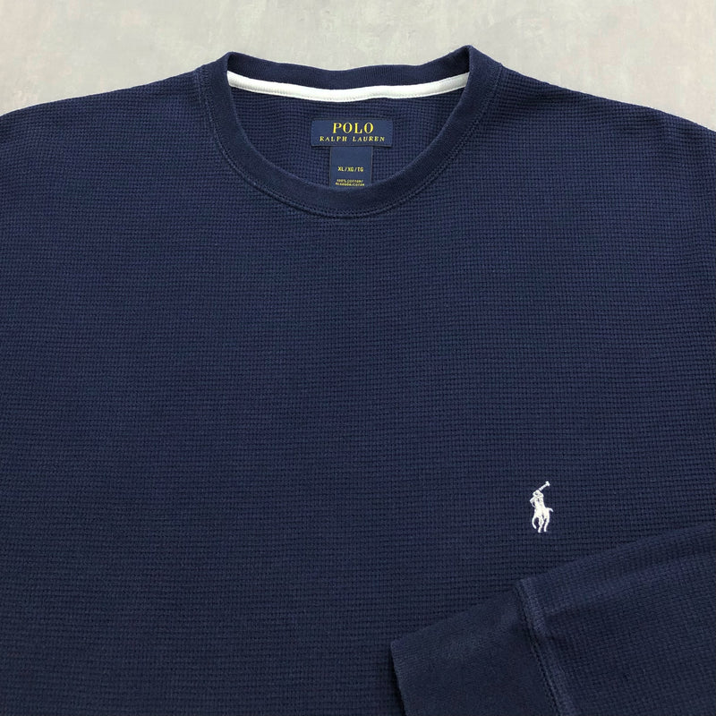 Polo Ralph Lauren Mini Waffle T-Shirt Long Sleeved (XL)