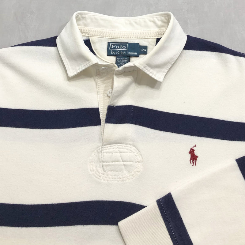 Polo Ralph Lauren Fleeced Rugby Polo (L)