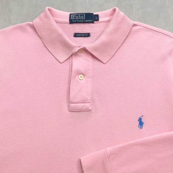 Polo Ralph Lauren Polo Shirt Long Sleeved (L)