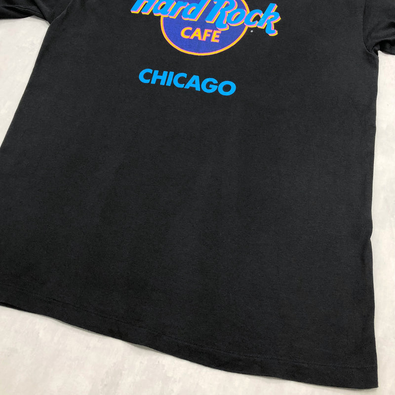 Vintage Hanes T-Shirt Hard Rock Cafe Chicago USA (L)