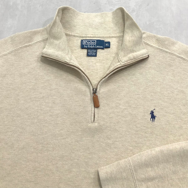 Polo Ralph Lauren Knit Quarter Zip (2XL/BIG/SHORT)