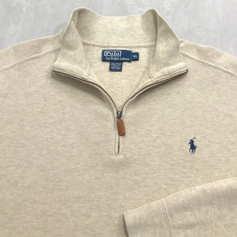 Polo Ralph Lauren Knit Quarter Zip (2XL/BIG/SHORT)