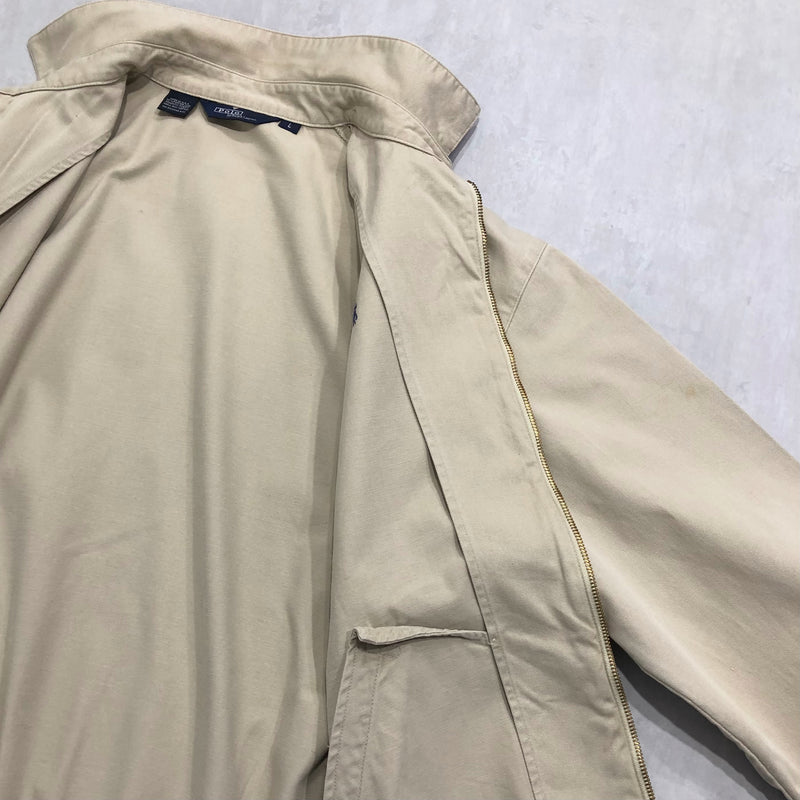 Vintage Polo Ralph Lauren Cotton Jacket USA (L/BIG/SHORT)