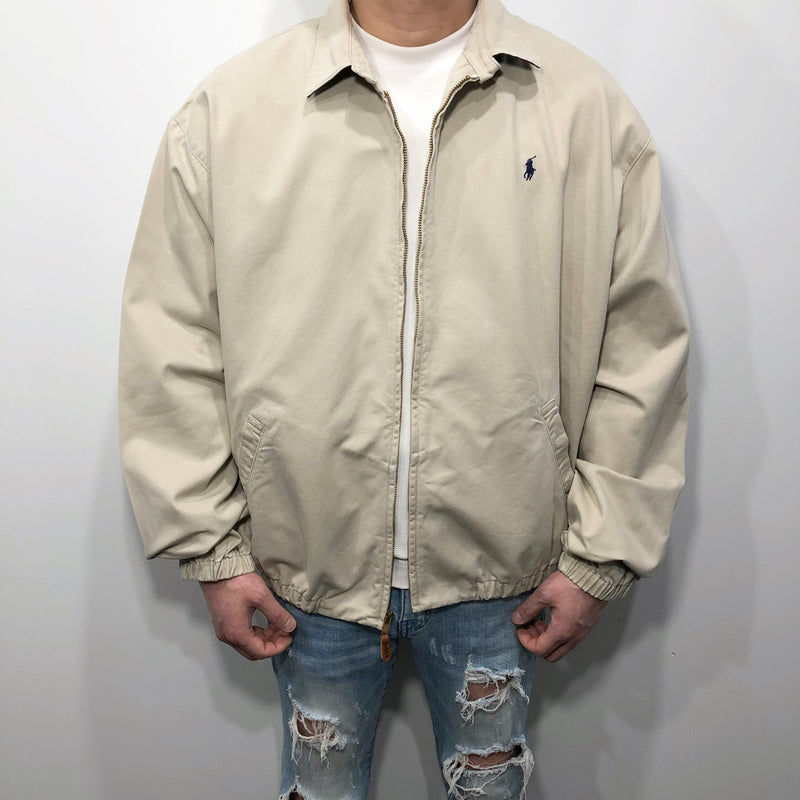 Vintage Polo Ralph Lauren Cotton Jacket USA (L/BIG/SHORT)