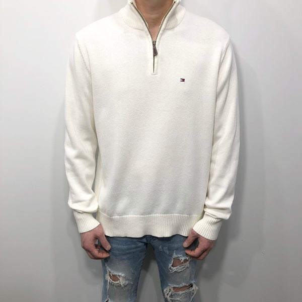 Tommy Hilfiger Knit Quarter Zip (XS-S)