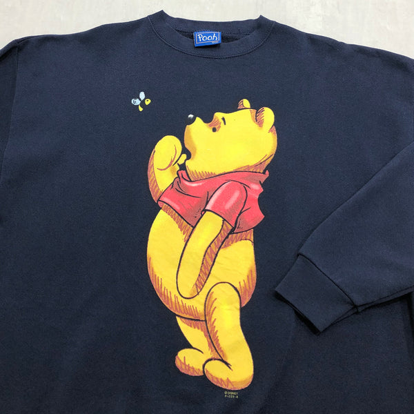 Vintage Pooh Sweatshirt USA (M/BIG)