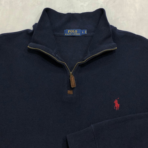 Polo Ralph Lauren Knit Quarter Zip (L)