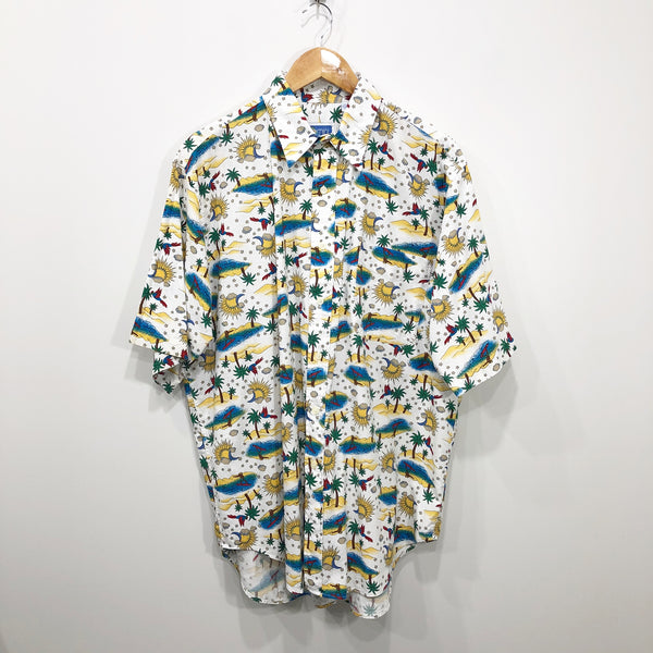 Vintage Hawaiian Shirt (XL)