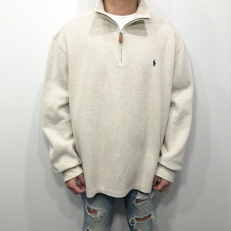 Polo Ralph Lauren Knit Quarter Zip (XL/SHORT)