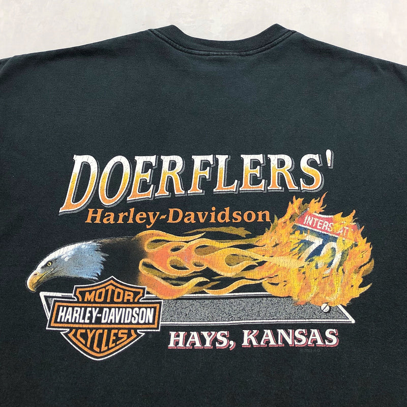 Harley Davidson T-Shirt Hays Kansa USA (XL)