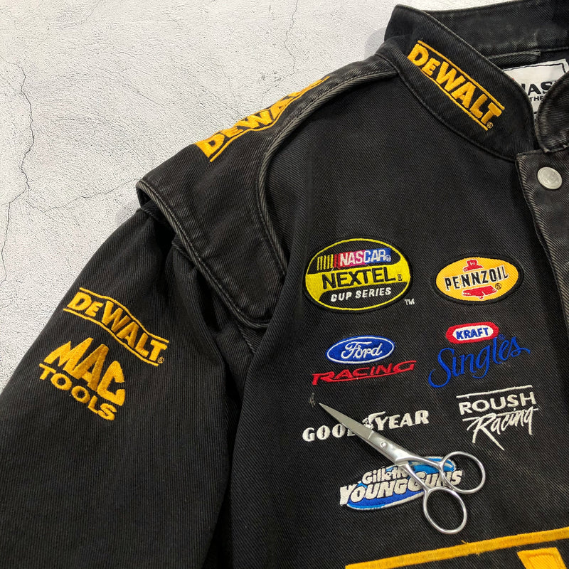 Vintage Chase Nascar Jacket Dewalt Roush #17 Matt Kenseth (S)