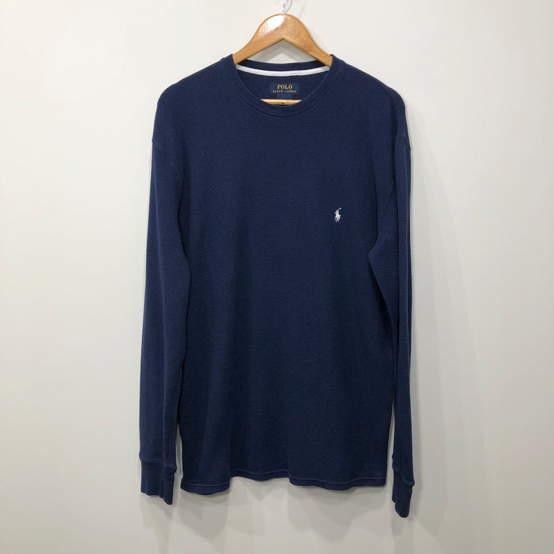 Polo Ralph Lauren Mini Waffle T-Shirt Long Sleeved (XL)