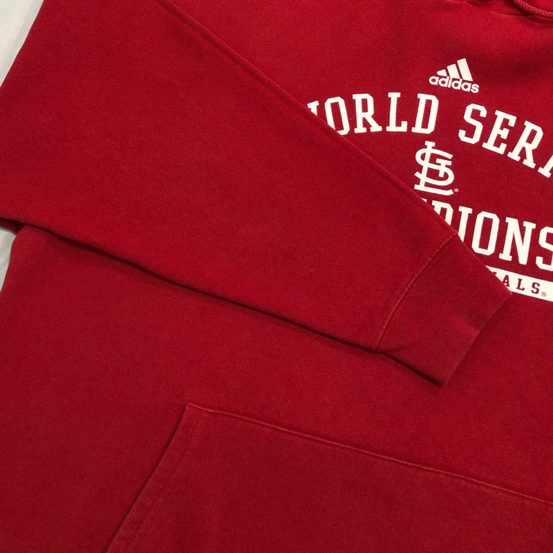 Adidas Fleeced Hoodie MLB St. Louis Cardinals (L/BIG)