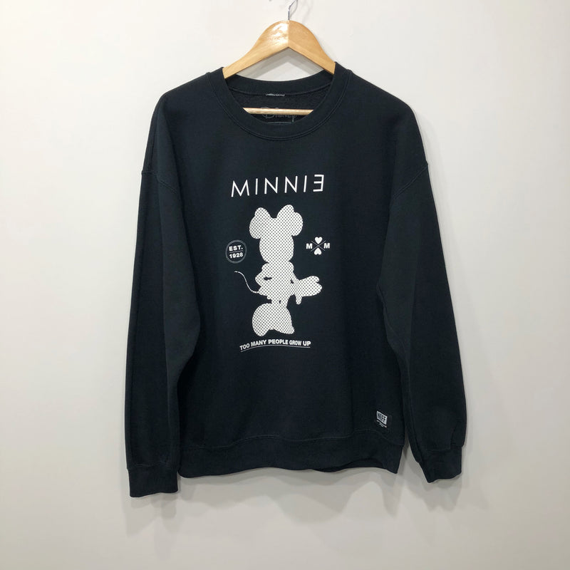Disney Fleeced Sweatshirt Minnie (L)