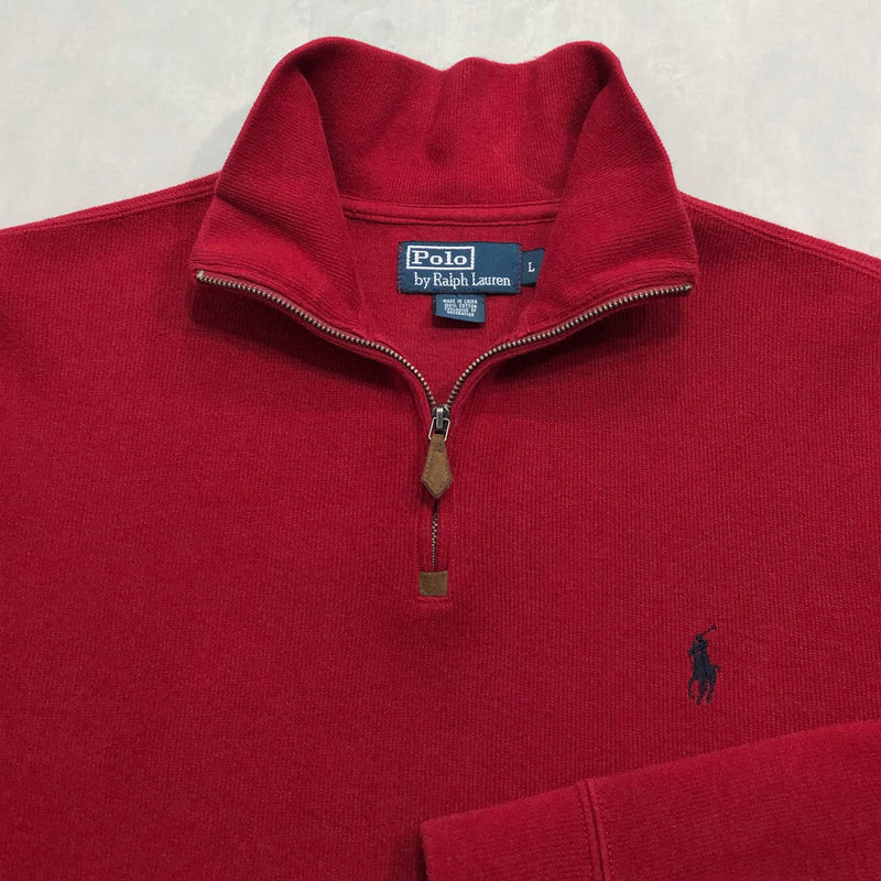 Polo Ralph Lauren Knit Quarter Zip (L)