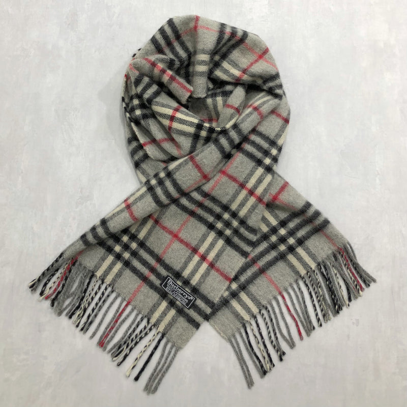 Vintage 80s Burberry Silk Scarf