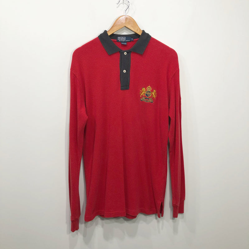 Polo Ralph Lauren Polo Shirt Long Sleeved (M)