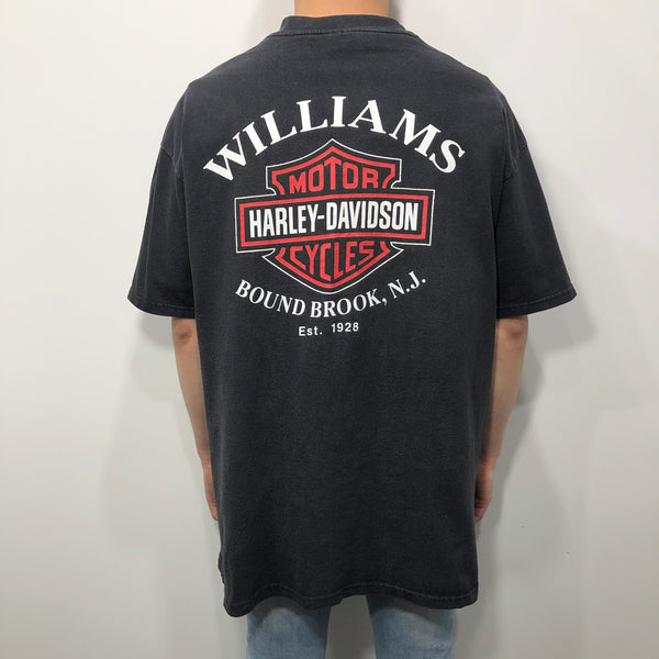 Harley Davidson T-Shirt 1998 Bound Brook New Jersey USA (XL)